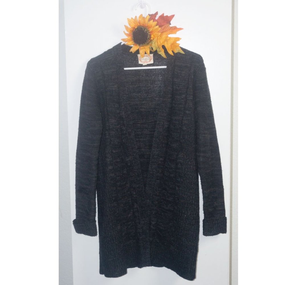 Cable Knit Cardigan Sweater